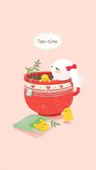 pink粉色系少女心卡通可爱小清新简约堆糖,美好生活研究所