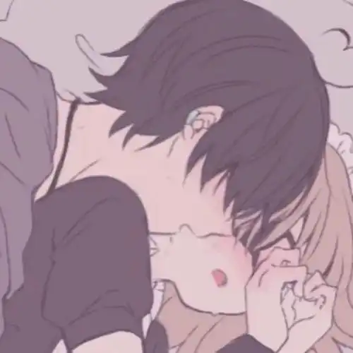 动漫情侣头像不做陌生人不做知己不动心也不谈感情