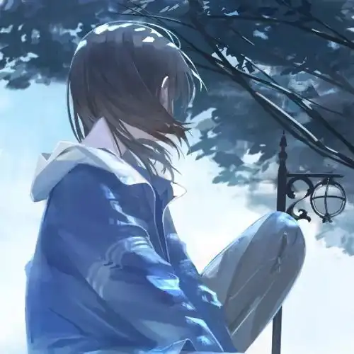 动漫头像总有一天,你的心上人会来找你