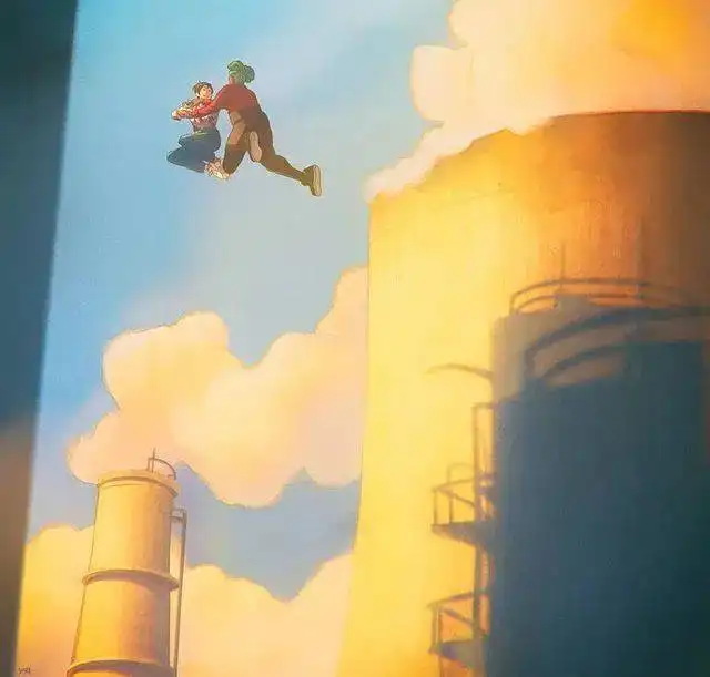 两组不同风格的动漫插画,哪个是你的菜