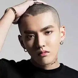 橙色系头像男侧颜男星