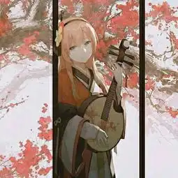 少女头像卡通可爱古风燕