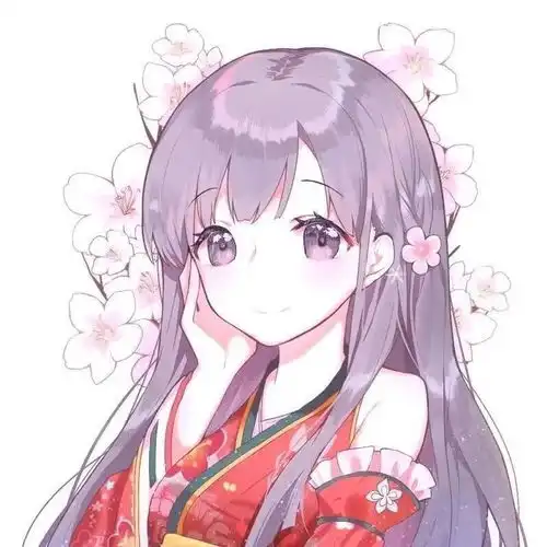 二次元可爱头像萌系少女