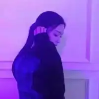 萤光情侣头像荧光光影系列情头