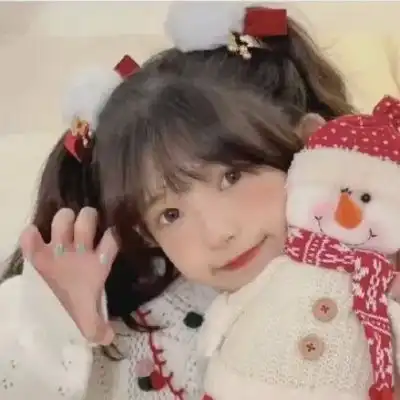 头像ins蓝色系甜妹动漫