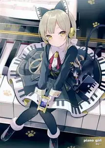 萌系动漫少女头像初音未