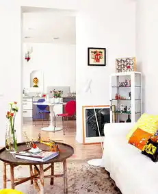 简约感的白色系诠释不简单的北欧风情公寓