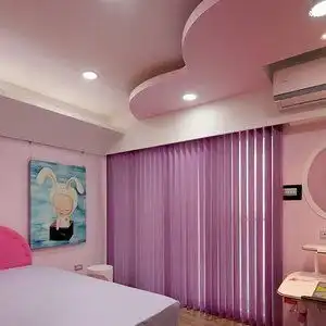 家装设计粉色儿童房效果图
