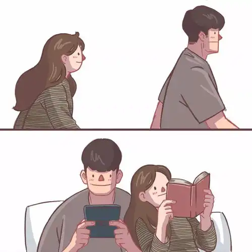 韩国插画师与女友的甜蜜漫画日常,甜得发齁