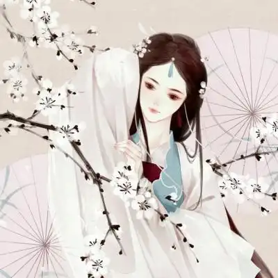 漫画女孩头像萌系古风可