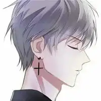 qq头像动漫男生冷酷帅有血的
