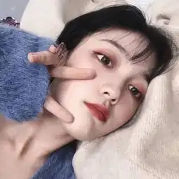 蓝色系高颜值头像年轻化