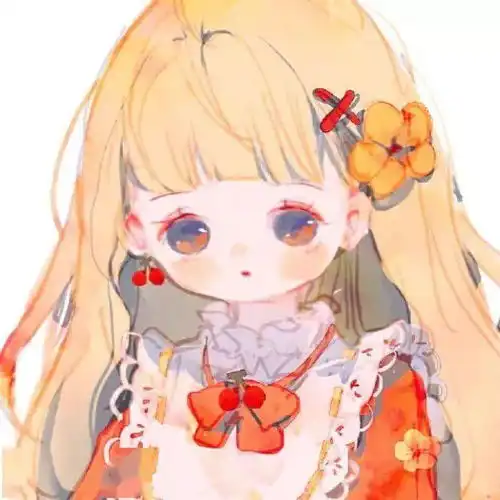 好看的橙黄色系头像来啦