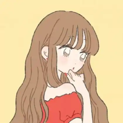 手绘可爱女孩头像,卡哇伊也适合闺蜜使用的