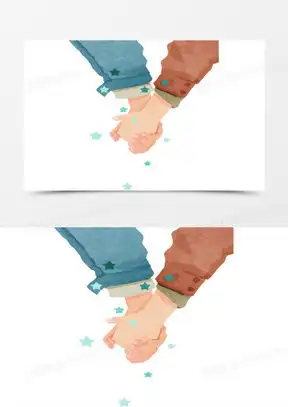 情侣照片背影牵手真实