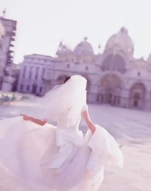 婚纱系的情侣头像一对戏