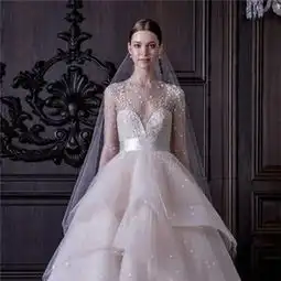 流行的新娘婚纱礼服领型结婚礼服推荐