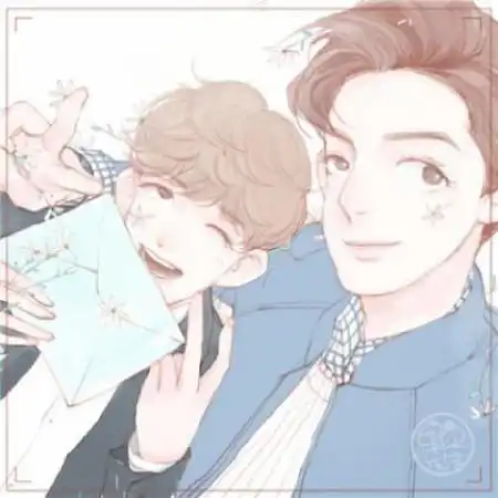 exo漫画头像,手绘出的也是如此的帅气