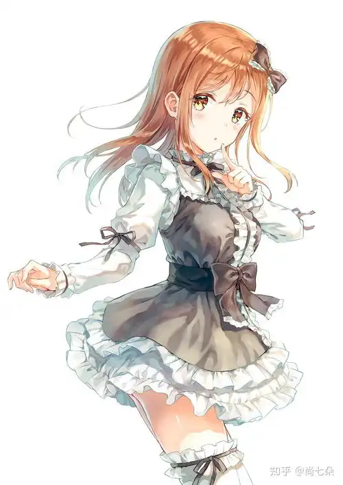 白丝袜少女二次元漫画插画图片保存第一组