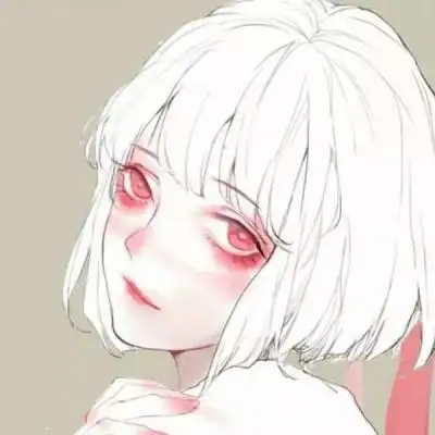 丧头像动漫女暗黑系二次元女生头像