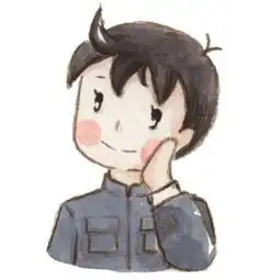 萌系情侣头像手绘古风