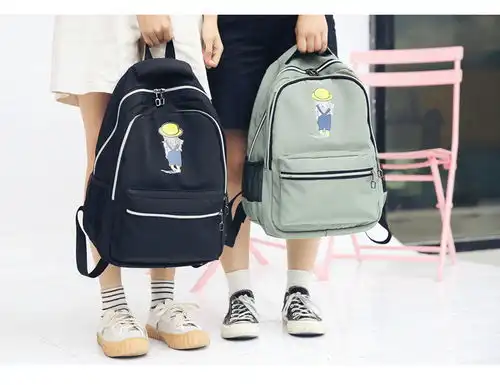 小童马韩版初中学生背包网红少女心可爱闺蜜书包森系日系软妹简约双肩包a