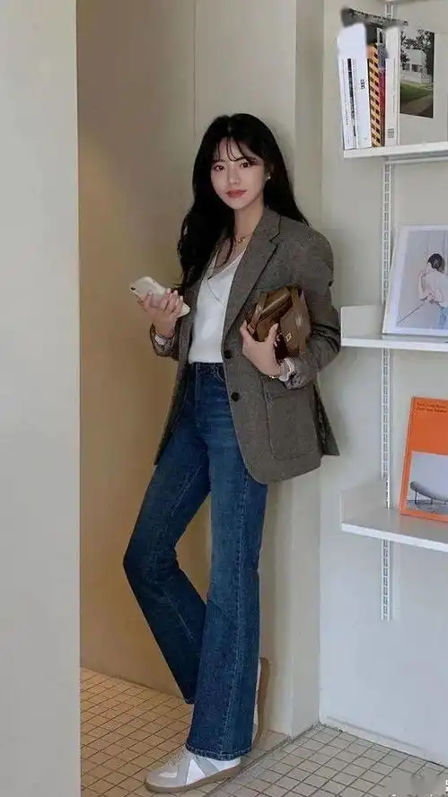 超甜美的韩系穿搭,上身温柔显气质,做一回淑女吧