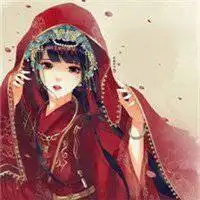红色系列二次元女生头像微信头像图片大全