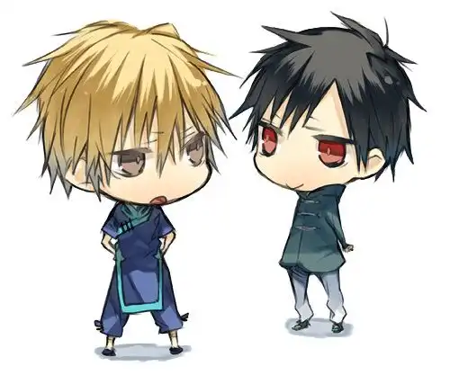 求动漫男男情侣头像