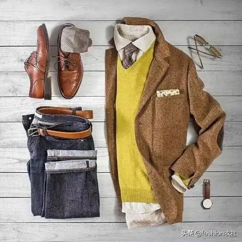 据说男士穿亮黄搭配,追女孩成功率最高