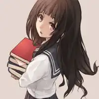 动漫美女图片qq头像黑白