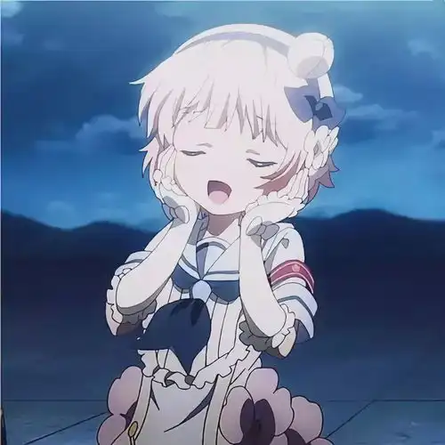 动漫头像生日拍了拍我的脑袋说祝我快乐