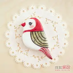 可爱动漫人物脸谱生动陶艺装饰品