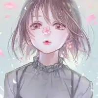 qq头像女生卡通手绘手机