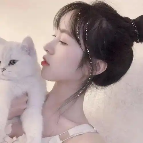 头像图片丨女生头像丨可爱的猫系女头1214