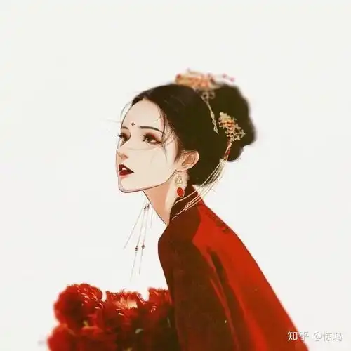 红色系头像背景