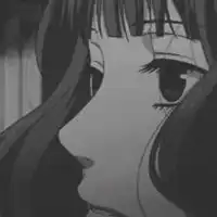 女生头像黑白动漫失恋后的头像黑白动漫女头