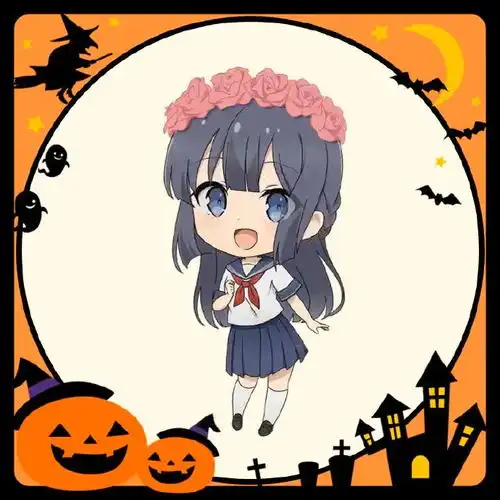 快来领走你老婆,青春野狼万圣节特别q版头像献上