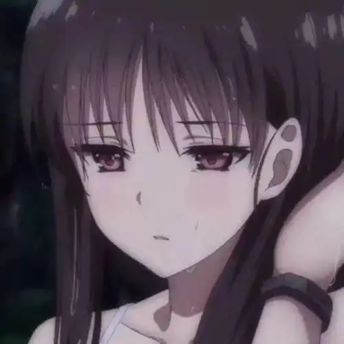 好看女生头像黑色系动漫