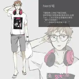 潮人头像男 卡通穿衣