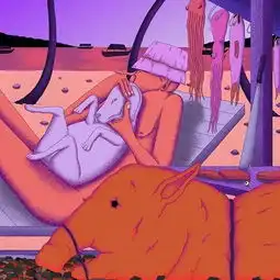 暗黑系讽刺漫画灵魂深处的脑洞插画