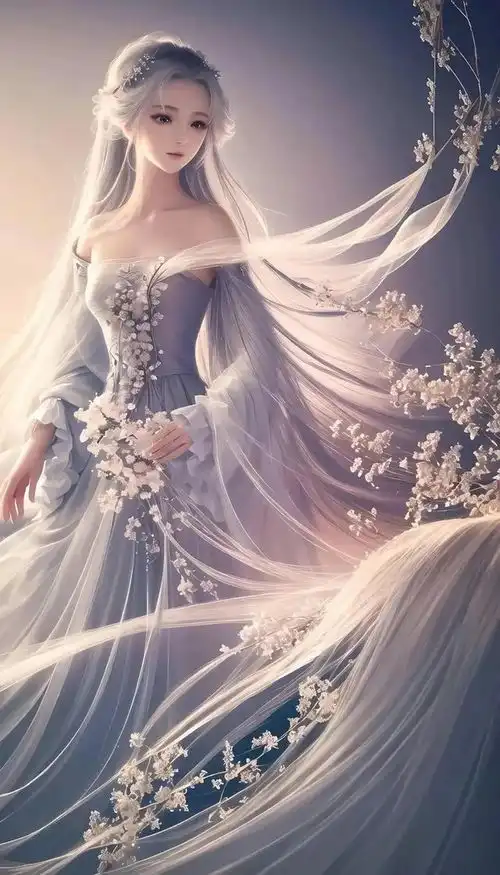 ai绘画壁纸一眼定睛的古风仙子系列