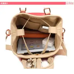 chloden蔻丹仟夏系列欧美糖果色包包大流苏撞色边1200080004