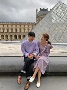 韩国超懂穿小情侣,想模仿他们穿一遍拍一堆超甜美照