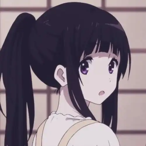 动漫女头像治愈系伤感感