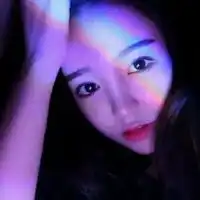 qq头像女生霓虹灯