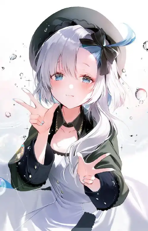 温柔可人的元气美少女插画,人物及背景刻画细腻画面唯美