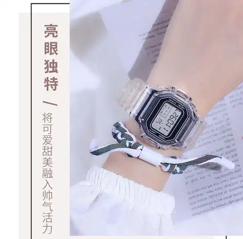 头像黑色系女生ins腕表