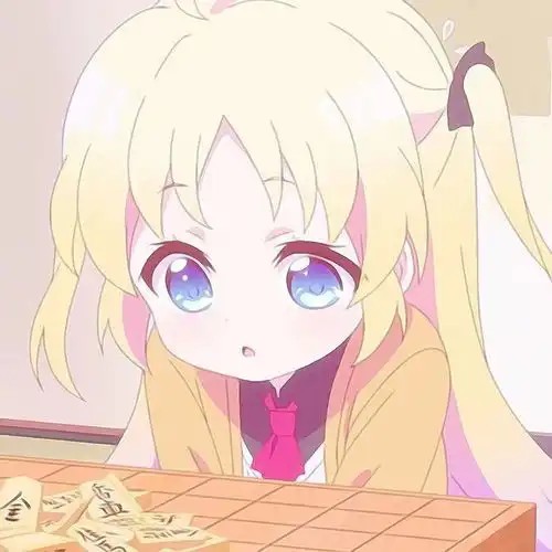 黄色系动漫闺蜜头像