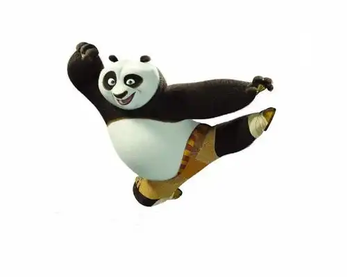 蜗牛卡通图片头像功夫熊
